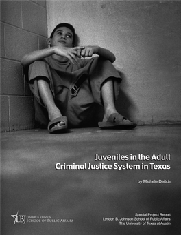 Juveniles in the Adult Criminal Justice System in Texas