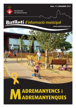 MADREMANYENCS I ADREMANYENQUES Butlletí