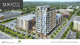 Retail Opportunities Available an Elevated Living Experience
