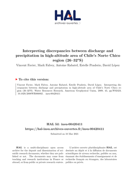 Interpreting Discrepancies Between Discharge And