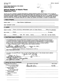 National Register of Historic Places Continuation Sheet