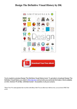 Design the Definitive Visual History by DK