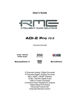 ADI-2 Pro FS R