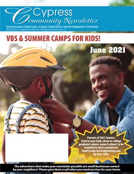 Vbs & Summer Camps for Kids!