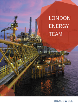 LONDON ENERGY TEAM We Know Energy®