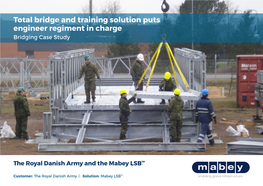 The Royal Danish Army and the Mabey LSB™