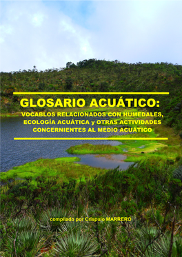 Glosario Acuático