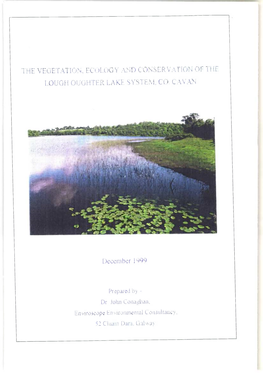 The Vegetation, Ecology and Conservation of the Lough Oughter