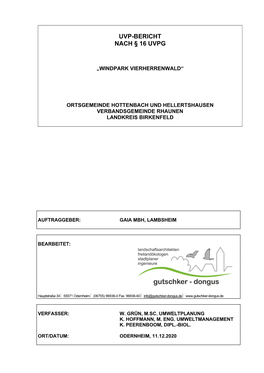 Windpark Vierherrenwald“