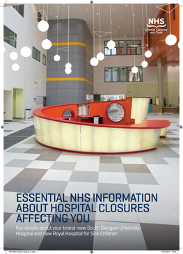 Essential NHS Information About Hospital Closures Affecting
