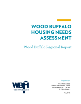 Housing Needs Assessment | Regional Municipality of Wood Buffalo