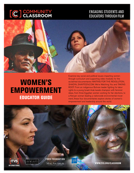 Women's Empowerment and Leadership Around the World