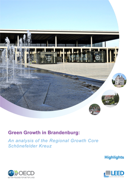 Green Growth in Brandenburg: an Analysis of the Regional Growth Core Schönefelder Kreuz