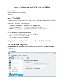 Snort 2.9.9.X on Opensuse Leap 42.2