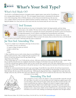 What's Your Soil Type?