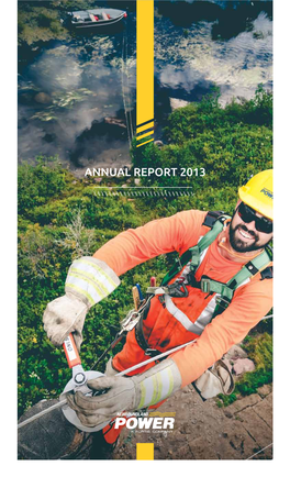 Annual Report 2013 Table of Contents