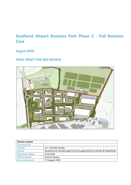 Southend Airport Business Park Phase 2 - Full Business Case