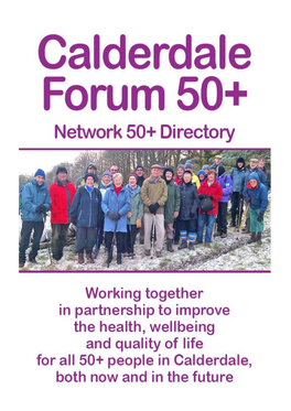 Calderdale Forum 50+