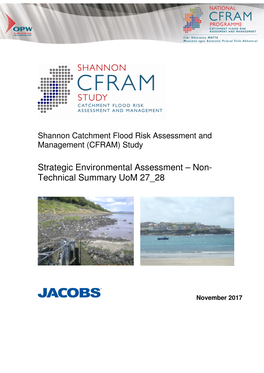 Strategic Environmental Assessment – Non- Technical Summary Uom 27 28