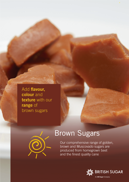 Brown Sugars Brochure