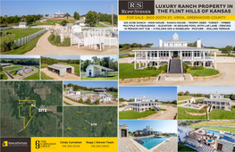 Luxury Ranch Property in the Flint Hills of Kansas