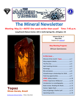 NVMC Newsletter 2018-05.Pdf