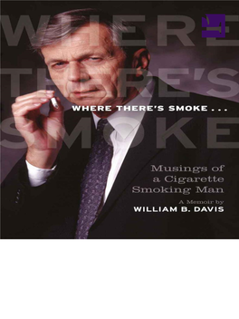 William B. Davis-Where There's Smoke