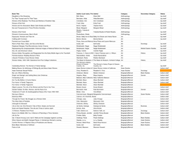 WGC Library Catalogue