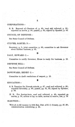 5; CORPORATIONS- SB Renewal of Charters Of