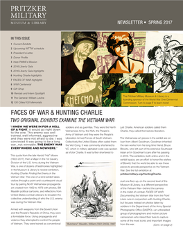 Faces of War & Hunting Charlie