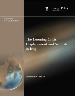 The Looming Crisis: Displacement and Security in Iraq