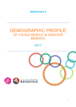 Demographic Profile of Young People in Greater Bendigo