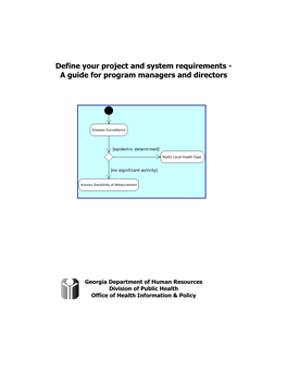 Define Your Project and System Requirements - a Guide for Program Managers and Directors