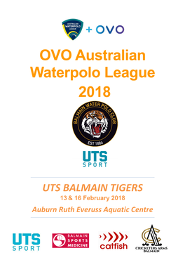 OVO Australian Waterpolo League L2018