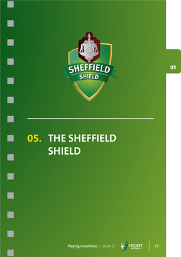 05. T He Sheffield Shield