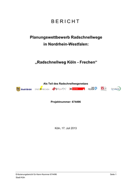 Radschnellweg-Koeln-Frechen-Bericht.Pdf