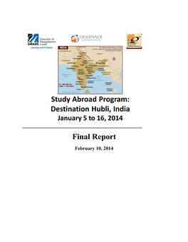 Study Abroad Report