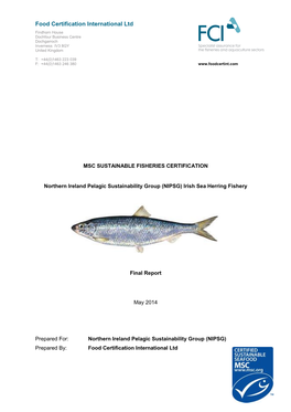 Irish Sea Herring Fishery