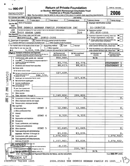 T S Form, 990-PF Return of Private Foundation