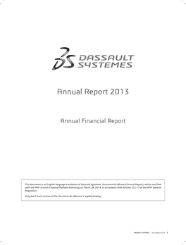 Annual Report 2013