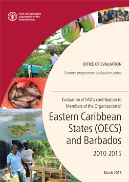 Eastern Caribbean States (OECS) and Barbados 2010-2015