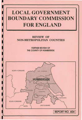 Local Government Boundary Commission for England