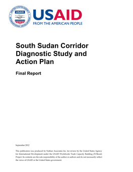 South Sudan Corridor Diagnostic Study and Action Plan