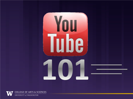 Youtube 101 (PDF)