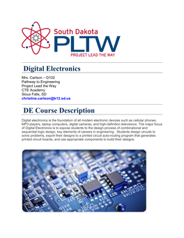 Digital Electronics Syllabus