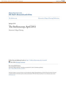 The Stethoscoop, April 2015