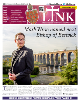 Mark Wroe Named Next Bishop of Berwick