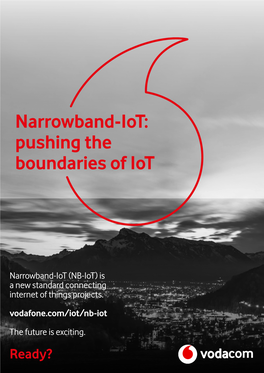 Narrowband-Iot: Pushing the Boundaries of Iot
