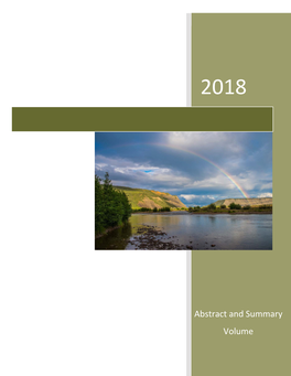 2018 Yellowknife Geoscience Forum Abstract and Summary Volume