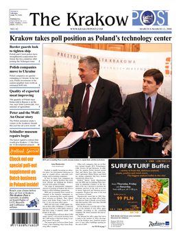 Krakow Takes Poll Position As Poland's Technology Center